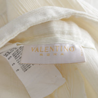 Valentino Garavani Hose aus Wolle in Creme