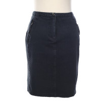 Max Mara Skirt Cotton in Blue