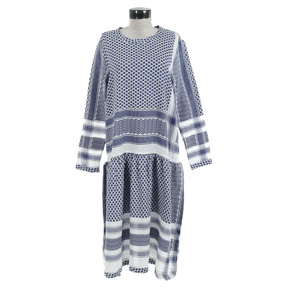 Cecilie Copenhagen Vestito in Cotone in Blu