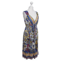 Hale Bob zijden jurk met kleurrijke patronen