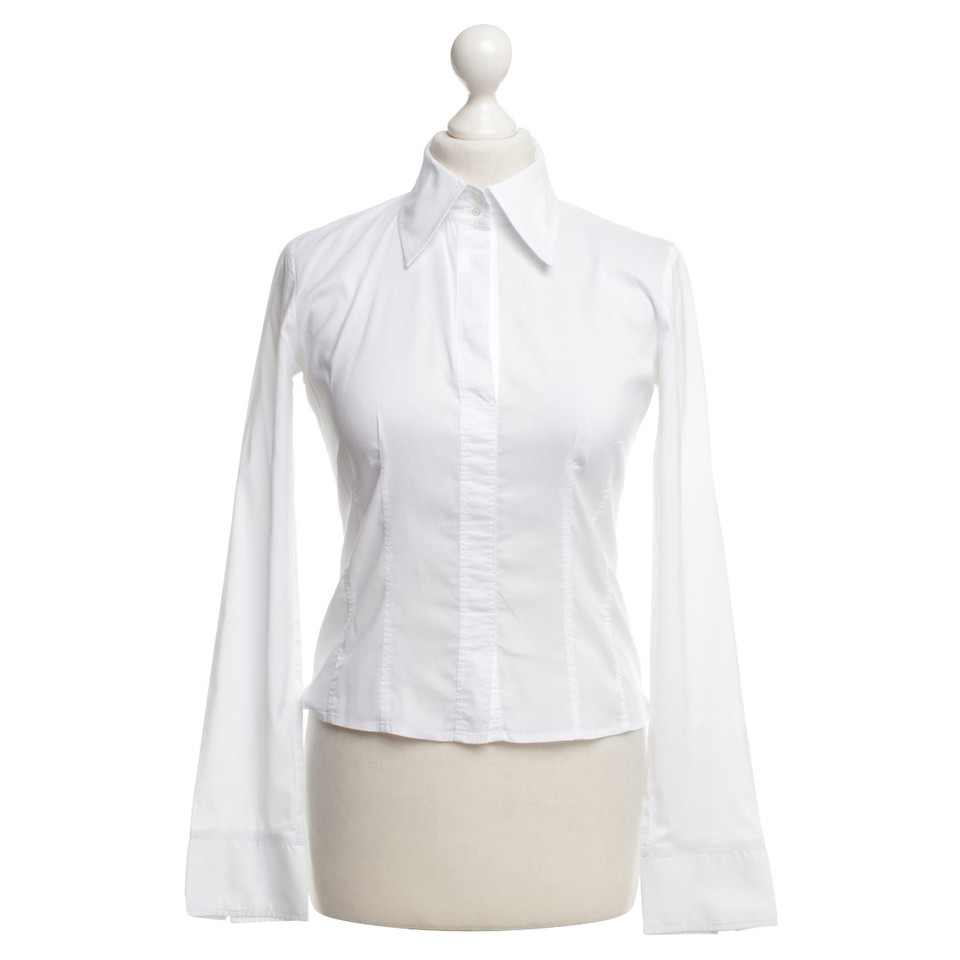 Hugo Boss Elegante blouse in het wit