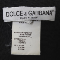 Dolce & Gabbana Straps top in black