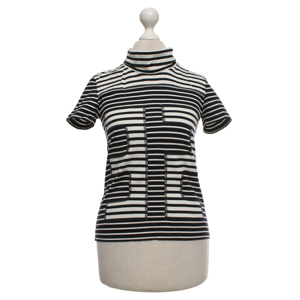 Marc Cain Shirt with stripe pattern