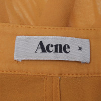 Acne Blouse in mustard yellow