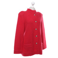 Andere Marke Jacke/Mantel aus Wolle in Rot