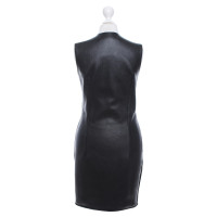 Anthony Vaccarello Leather dress