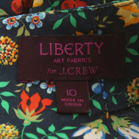 J. Crew top with a floral pattern
