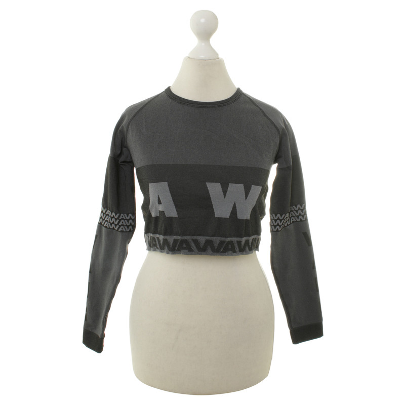 Alexander Wang Cropped shirt in grey