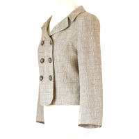 Hobbs Blazer in Lino in Crema