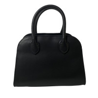The Row Margaux 10 Leather in Black