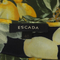 Escada top with a floral print