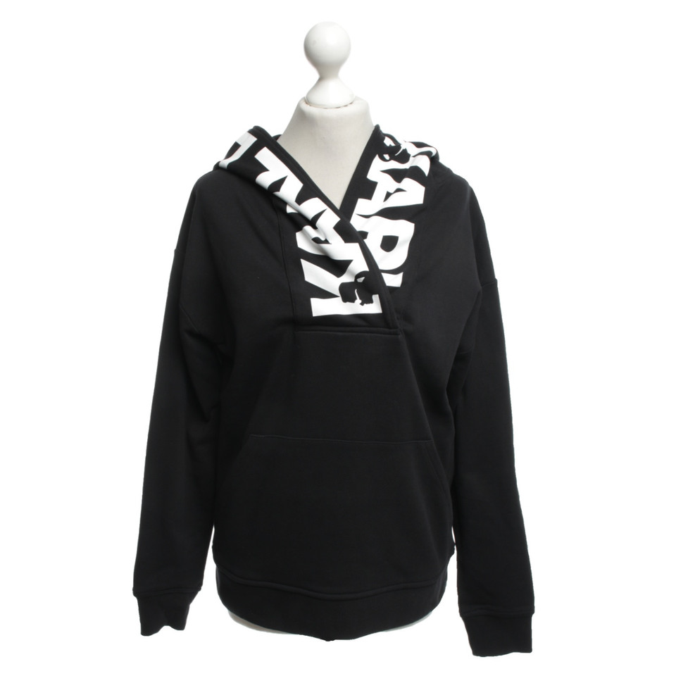 Karl Lagerfeld Top en Coton en Noir