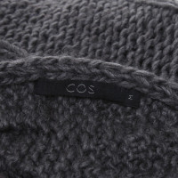 Cos Oversize-Pullover mit Zopfmuster