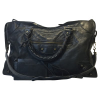 Balenciaga City Bag Leather in Black