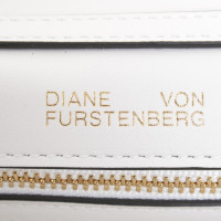 Diane Von Furstenberg lederen handtas