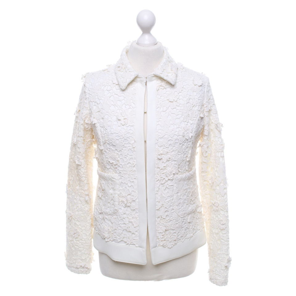 Twin Set Simona Barbieri Jacket with lace trim