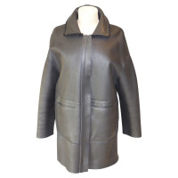 Strenesse Jacket/Coat Leather in Black