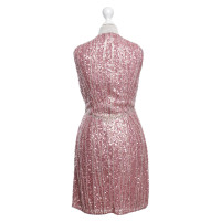 Jenny Packham Pailletten-Kleid in Rosa
