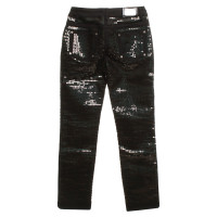 Dolce & Gabbana Jeans mit Pailletten-Besatz