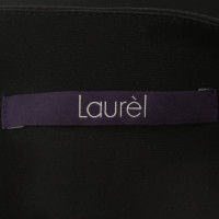 Laurèl Camicia di seta in grigio / nero
