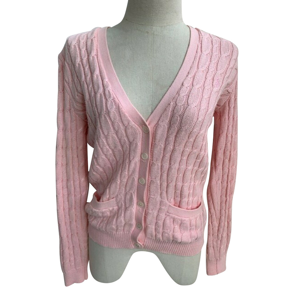 Ralph Lauren Strick aus Baumwolle in Rosa / Pink