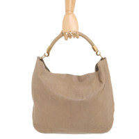 Yves Saint Laurent Tote bag Leather in Beige