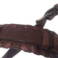 Chloé Chloé Leather Belt Brown