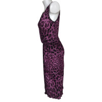 Dolce & Gabbana Kleid aus Viskose in Violett