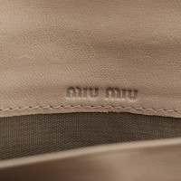 Miu Miu Bag/Purse Leather in Taupe