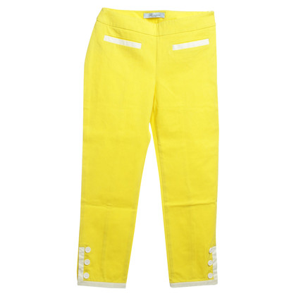 Blumarine Pantalon en jaune