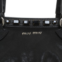 Miu Miu Handtasche in Schwarz