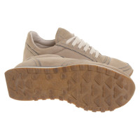 Brunello Cucinelli Sneakers Leer in Beige