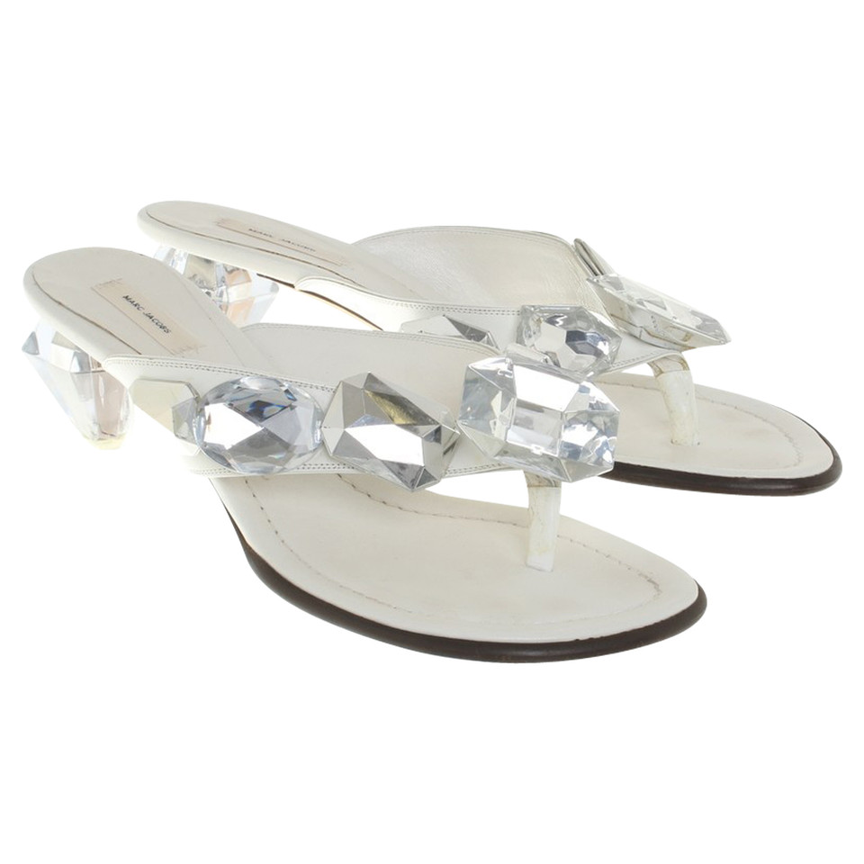 Marc Jacobs Sandals in white