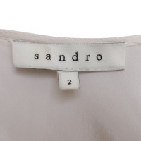 Sandro Silk top in white