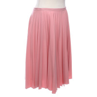J.W. Anderson Skirt Wool in Pink