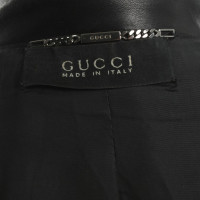 Gucci Giacca di pelle nero