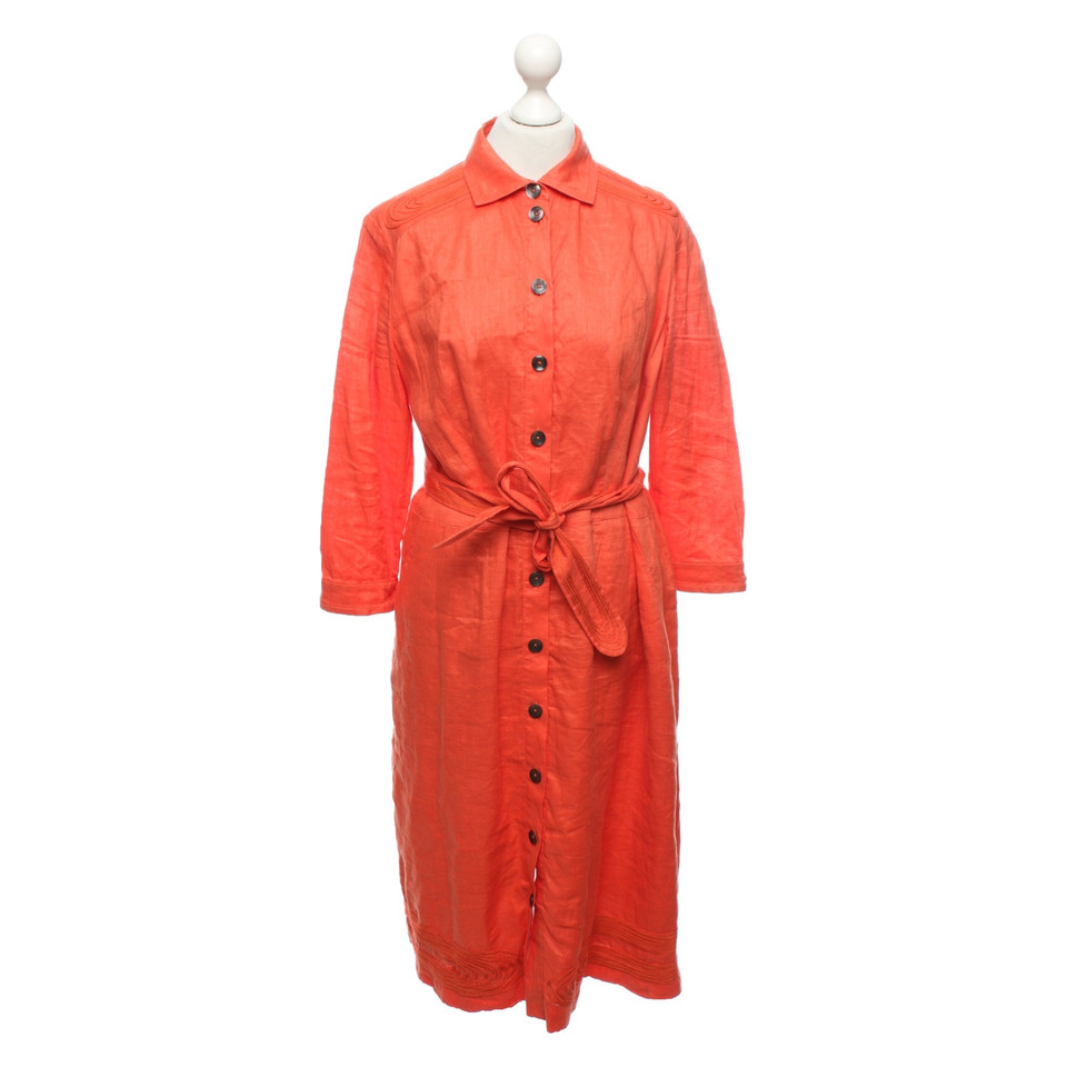 Rena Lange Kleid aus Leinen in Orange