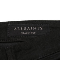 All Saints Jeans in Schwarz