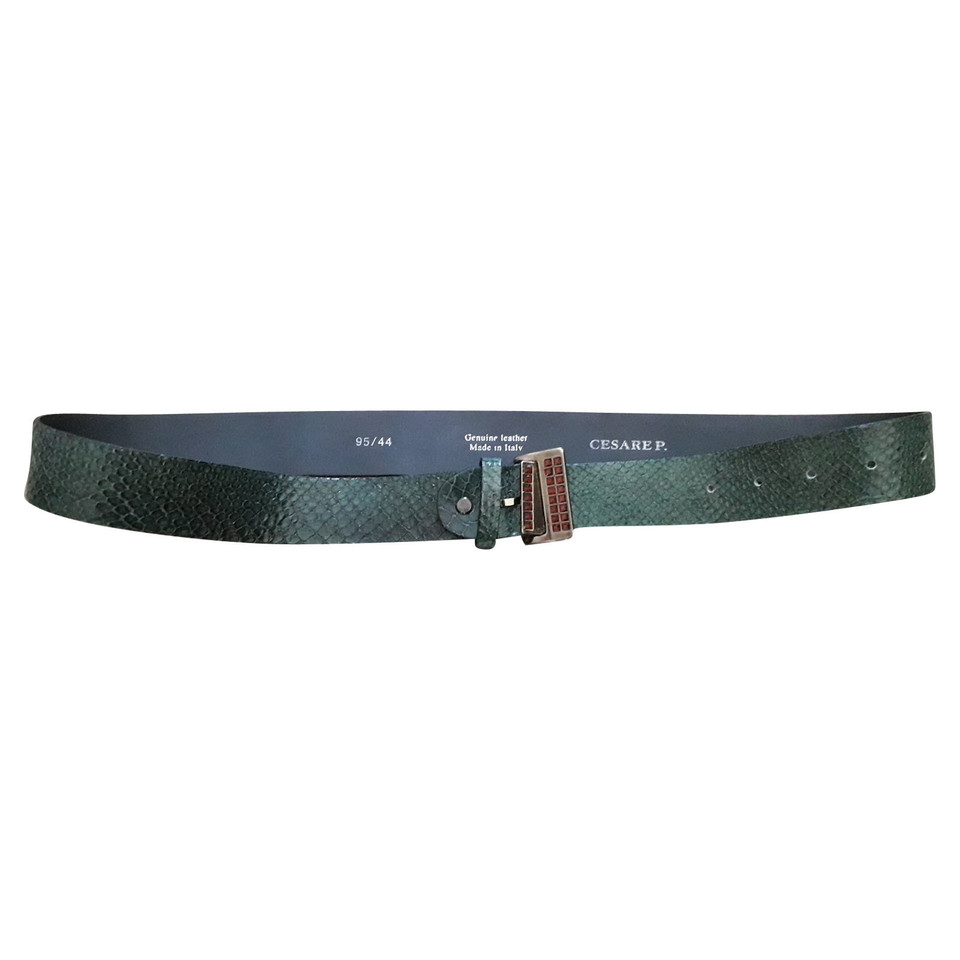 Cesare Paciotti Ceinture en Vert