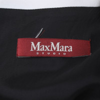 Max Mara Kleid in Schwarz/Weiß