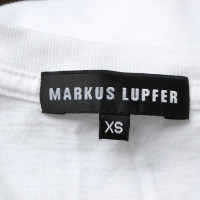 Markus Lupfer Top en Coton en Blanc