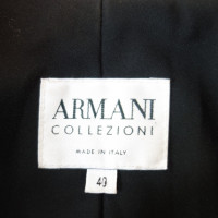 Armani Collezioni giacca di tweed in crema