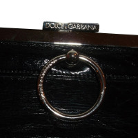 Dolce & Gabbana Schwarze Schultertasche