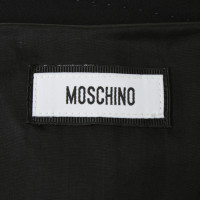 Moschino In black dress with flounces
