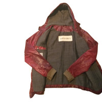 Giorgio Brato Jacket/Coat Leather in Bordeaux