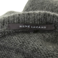 René Lezard Grijze breien trui