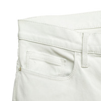 Frame Denim Leather pants in cream