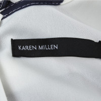 Karen Millen robe Stripe