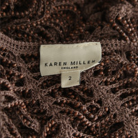 Karen Millen top in brown