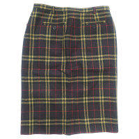 D&G skirt with checked pattern